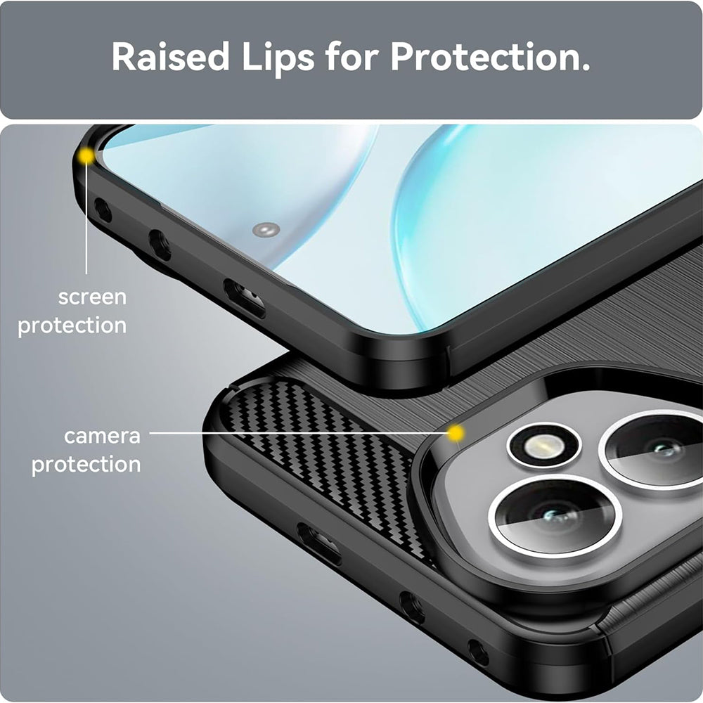 Techsuit - Carbon Silicone - Honor 400 - Black