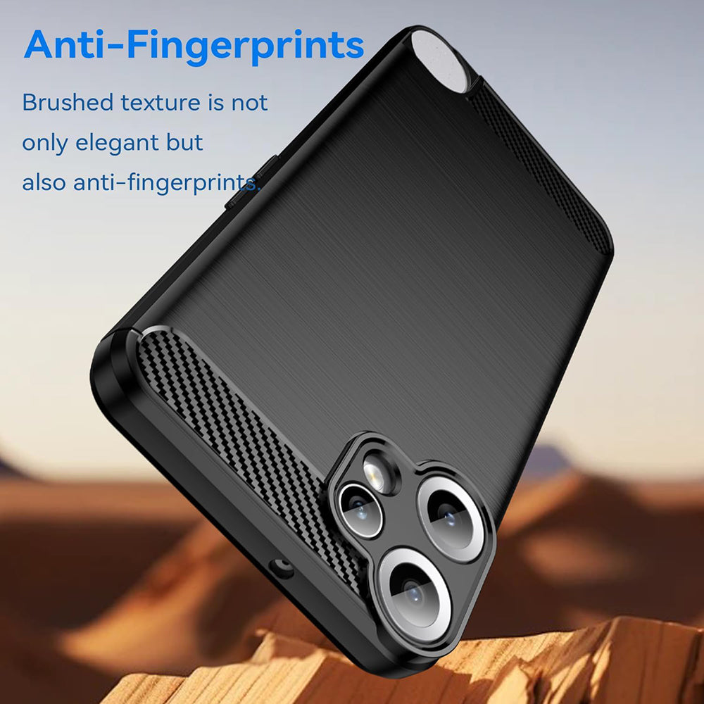 Techsuit - Carbon Silicone - Nothing CMF Phone 2 Pro - Black