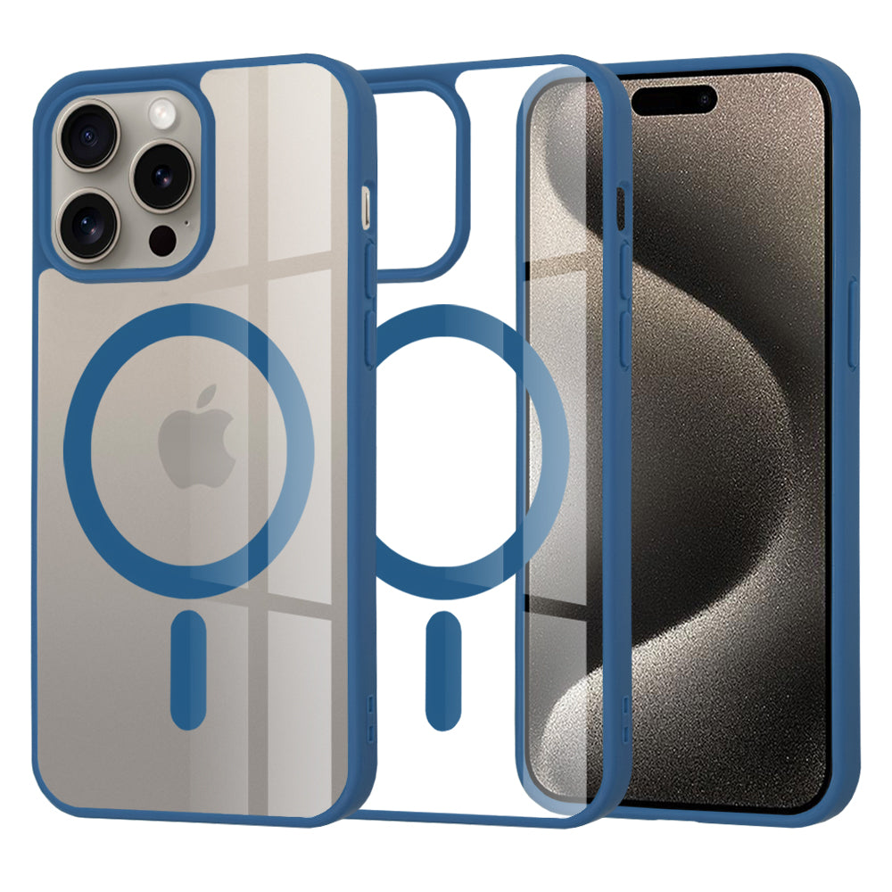 Techsuit - MagSafe Pro - iPhone 15 Pro Max - Blue