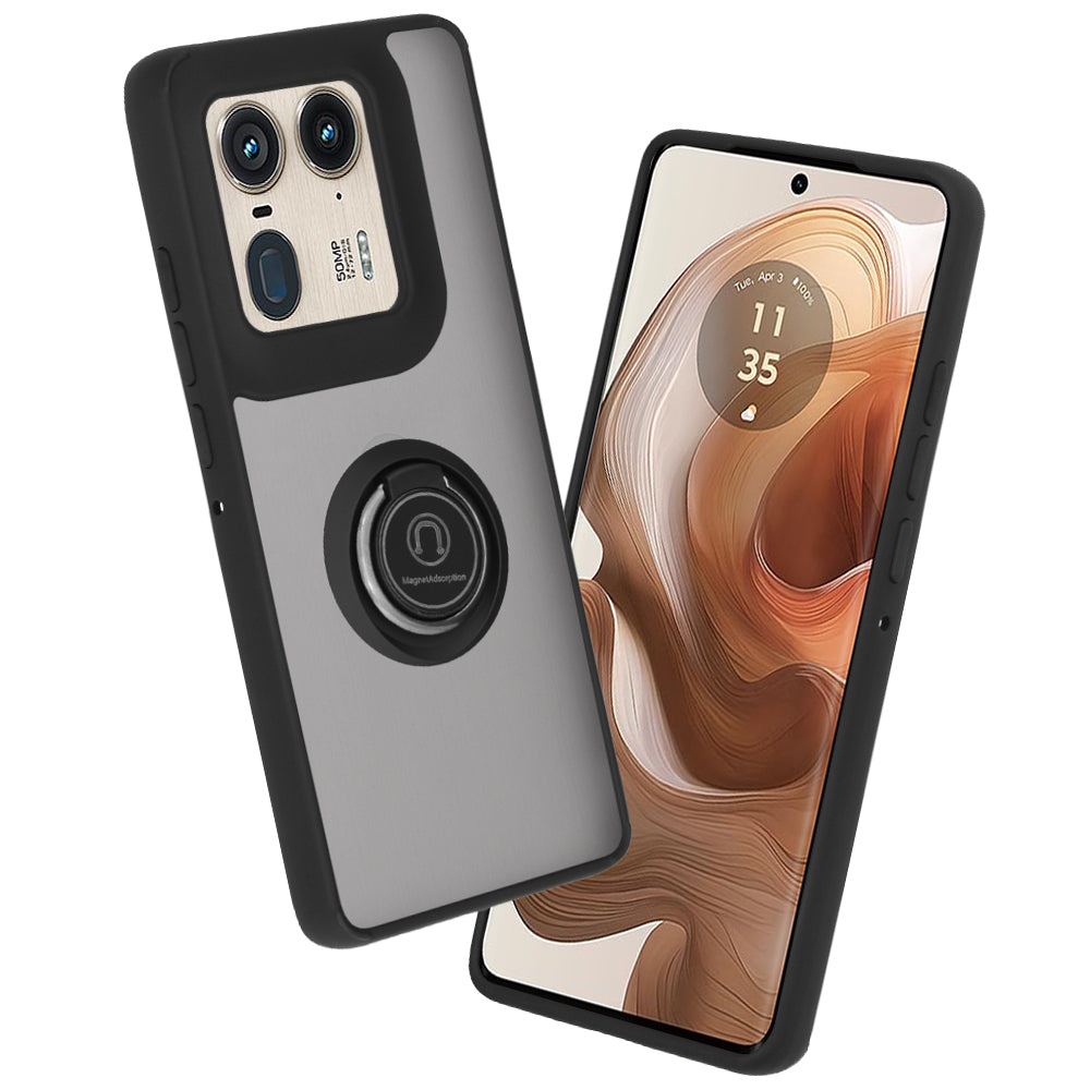 Techsuit - Glinth - Motorola Edge 50 Ultra - Black