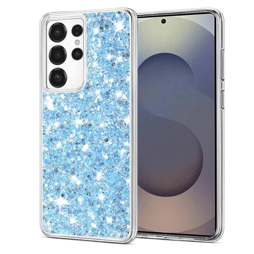 Techsuit - Sparkly Glitter - Samsung Galaxy S25 Ultra - Blue