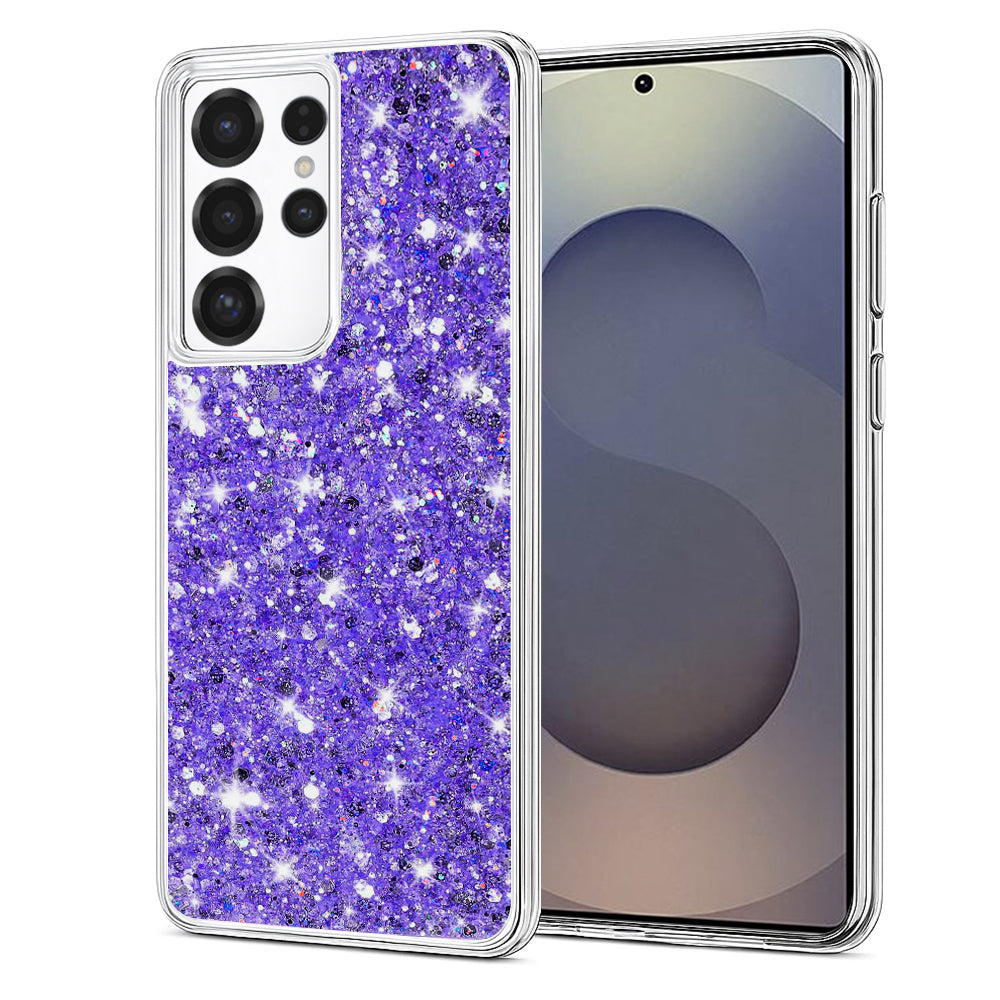 Techsuit - Sparkly Glitter - Samsung Galaxy S25 Ultra - Purple