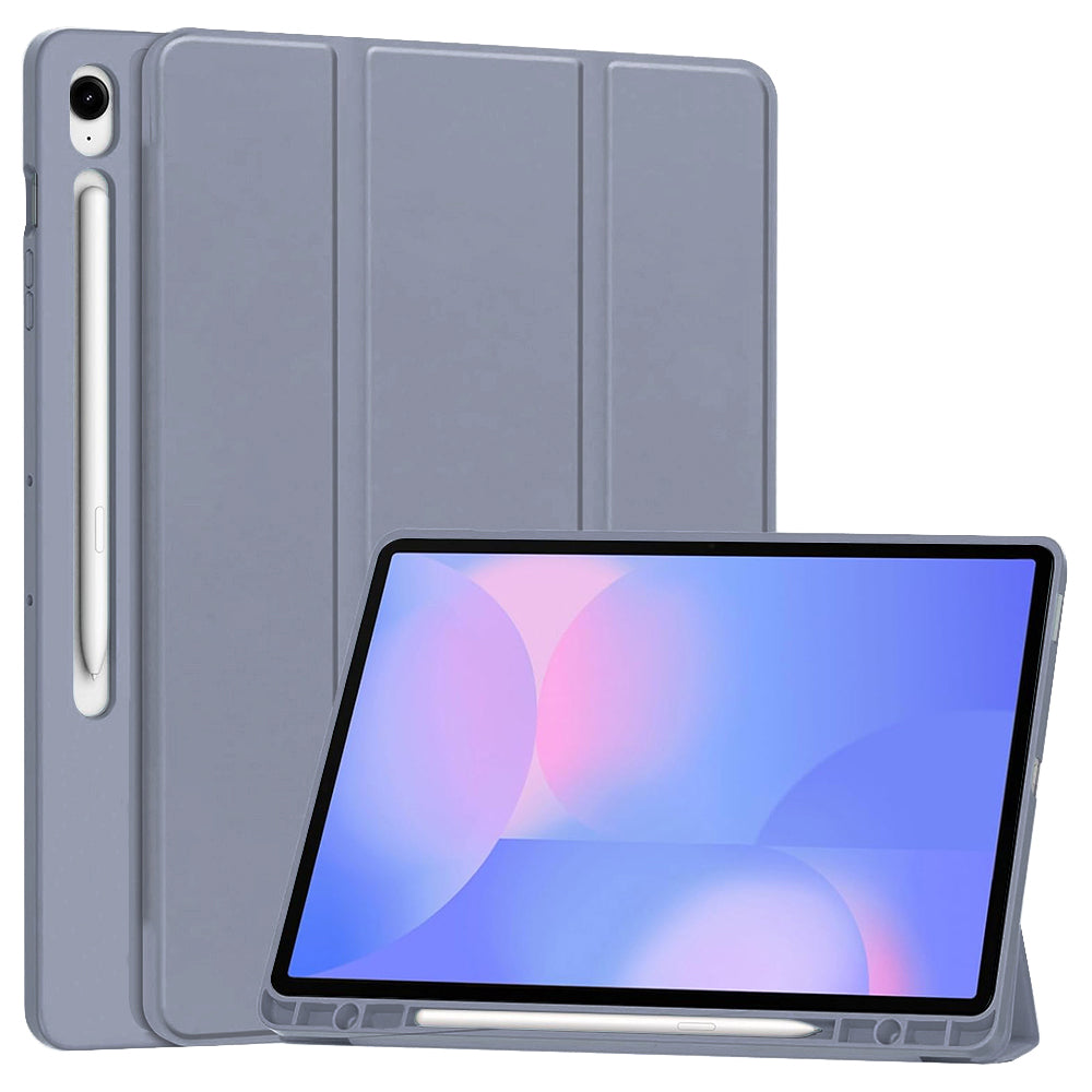 Techsuit - Flex Trifold (with Pencil Holder) - Samsung Galaxy Tab S10 FE Plus - Purple