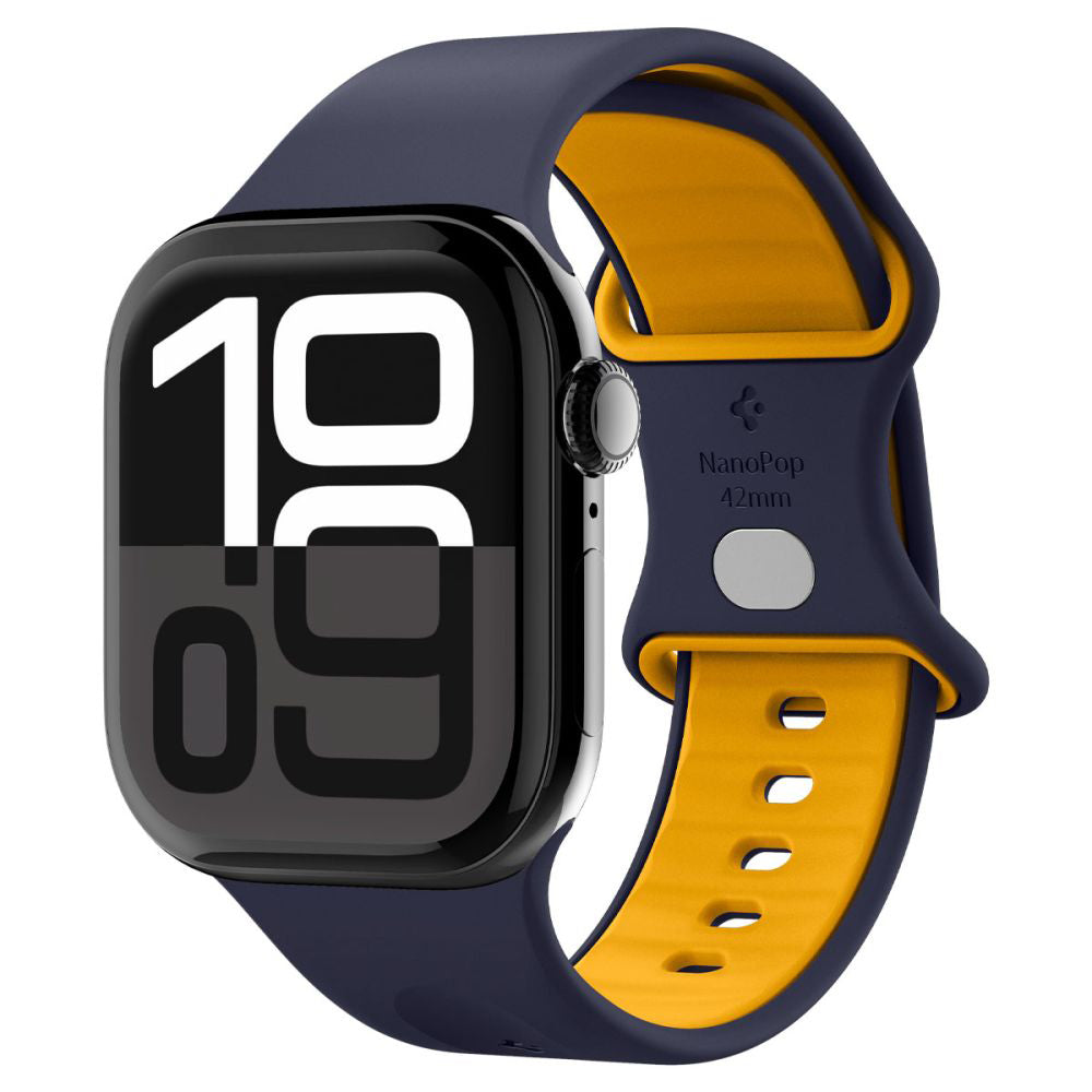 Spigen - Nano Pop - Apple Watch 1/2/3/4/5/6/7/8/9/10/SE/SE 2 (38/40/41/42mm) - Blueberry Navy