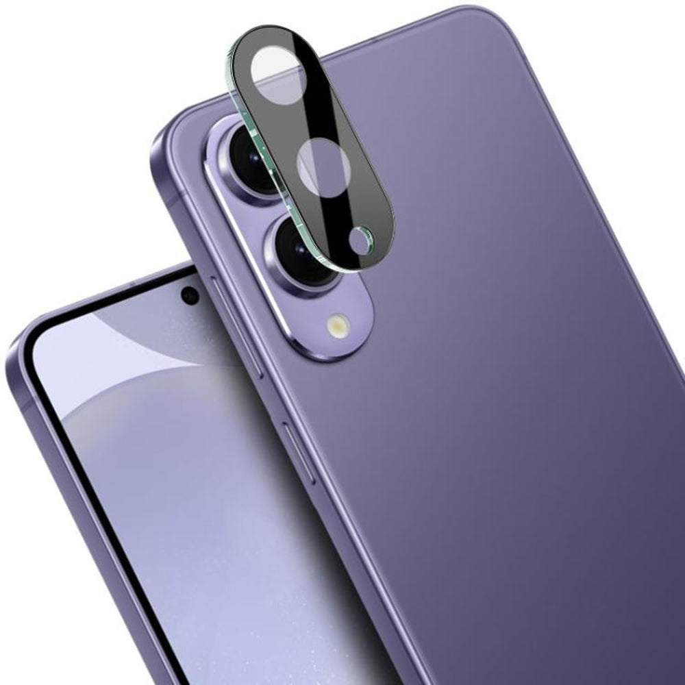 Techsuit - Full Camera Glass - Galaxy S25 Edge - Black