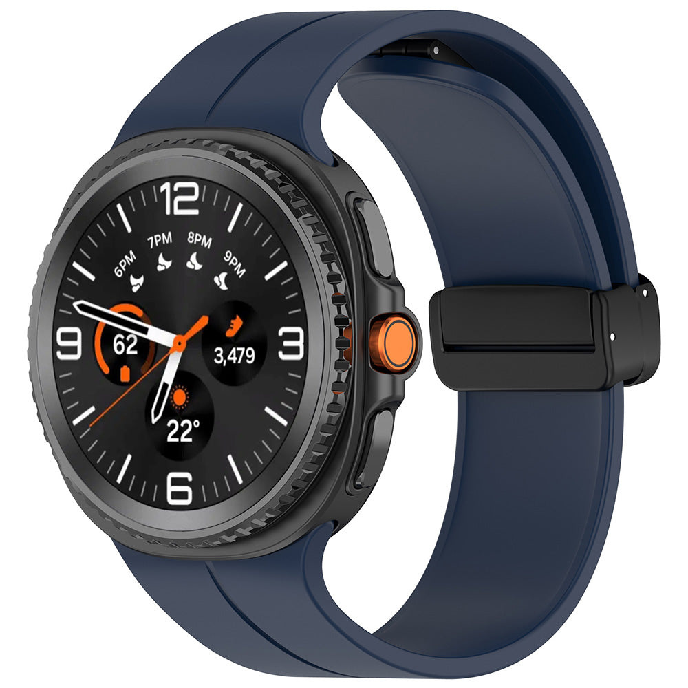 Techsuit - Watchband (W011) - Samsung Galaxy Watch8 40mm/Watch8 44mm/Watch8 Classic - Navy Blue