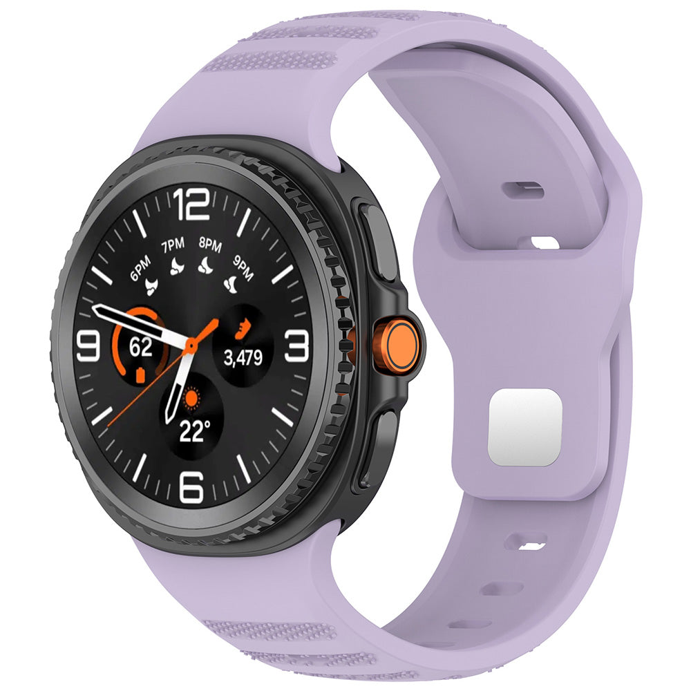 Techsuit - Watchband (W050) - Samsung Galaxy Watch8 40mm/Watch8 44mm/Watch8 Classic - Purple