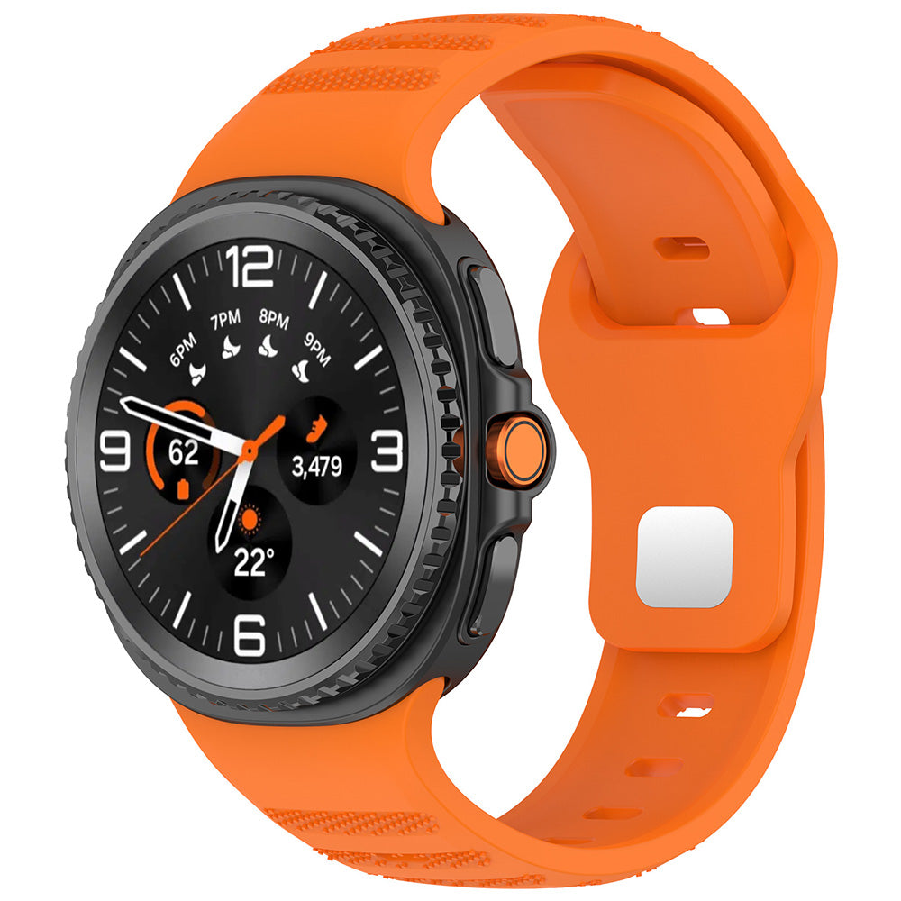 Techsuit - Watchband (W050) - Samsung Galaxy Watch8 40mm/Watch8 44mm/Watch8 Classic - Orange
