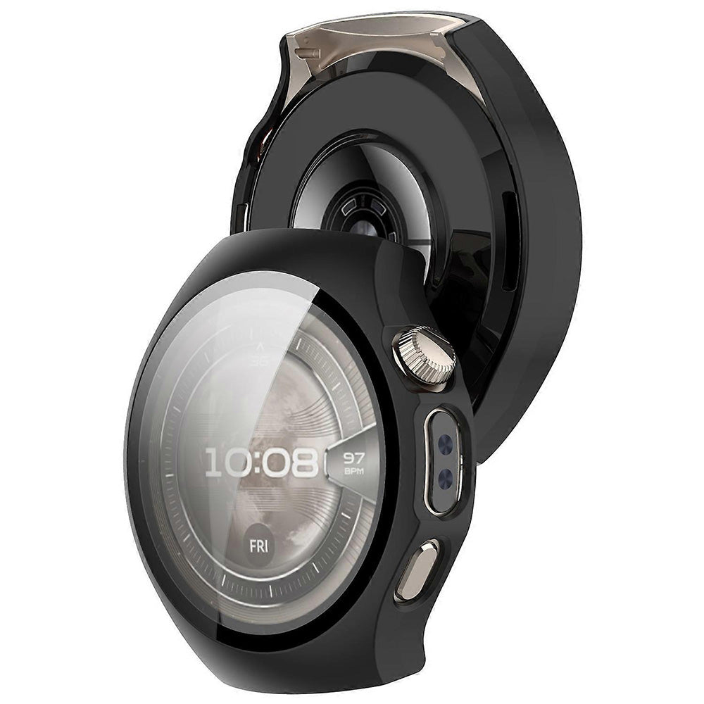 Techsuit - Defense360 Pro + Screen Protector - Huawei Watch 5 46mm - Black