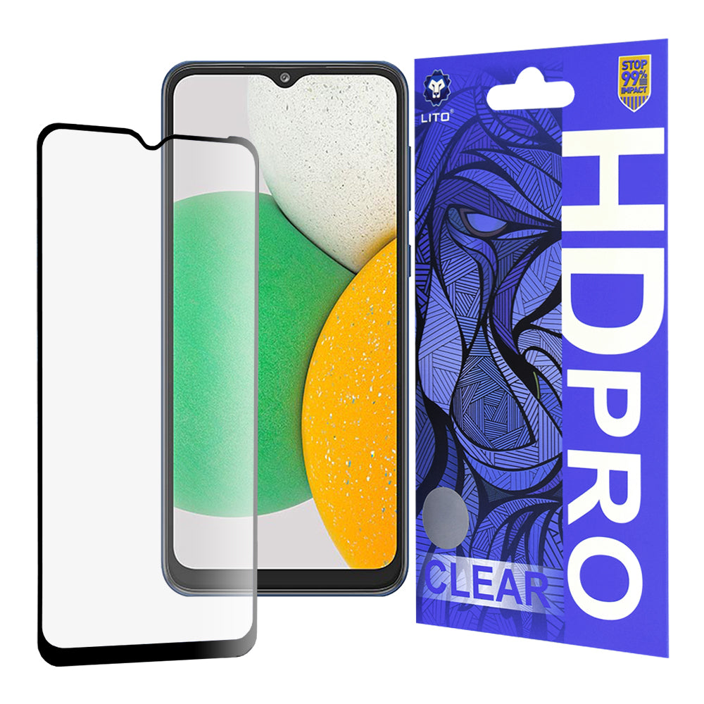 Lito - HD Pro Clear - Samsung Galaxy A03 Core - Black
