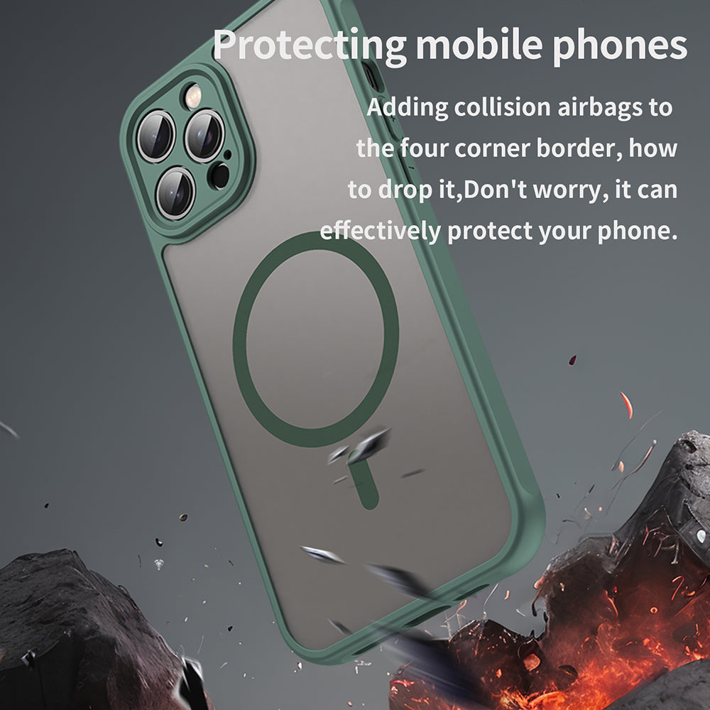 Techsuit - HaloFrost II MagSafe - iPhone 12 Pro - Green