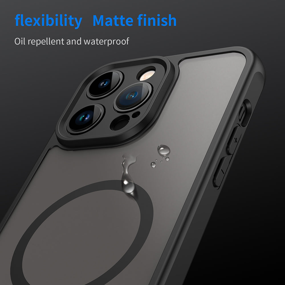 Techsuit - HaloFrost II MagSafe - iPhone 14 Pro - Black