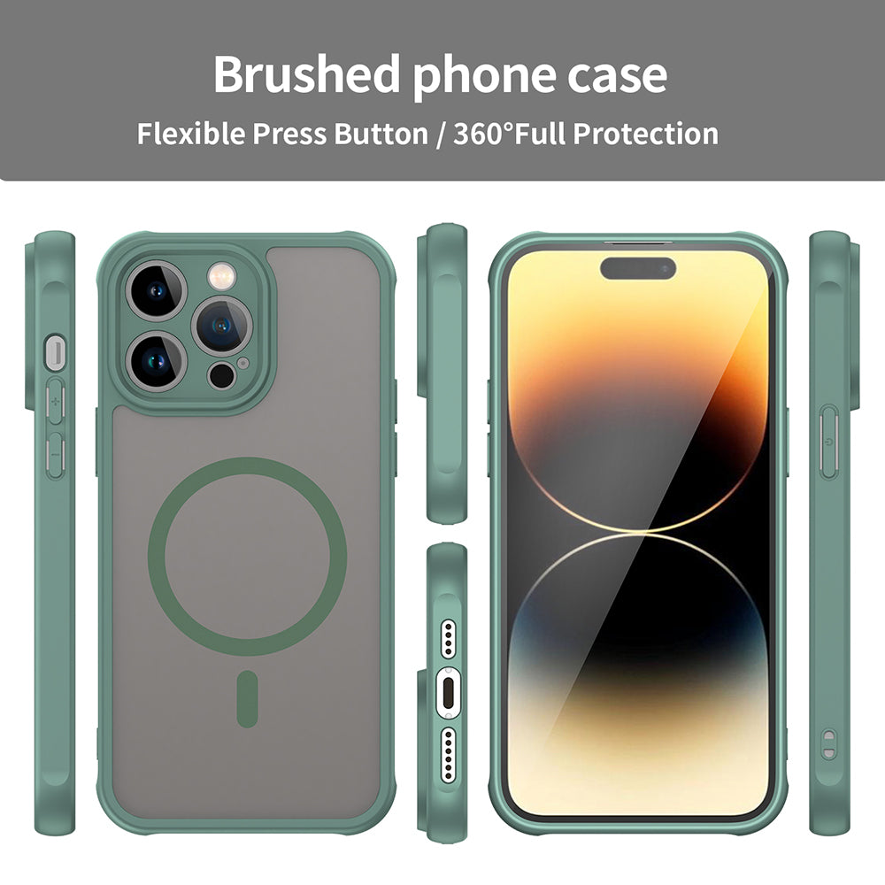 Techsuit - HaloFrost II MagSafe - iPhone 14 Pro - Green