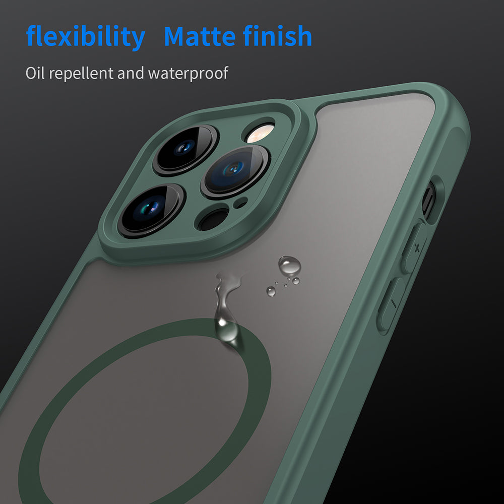 Techsuit - HaloFrost II MagSafe - iPhone 14 Pro - Green
