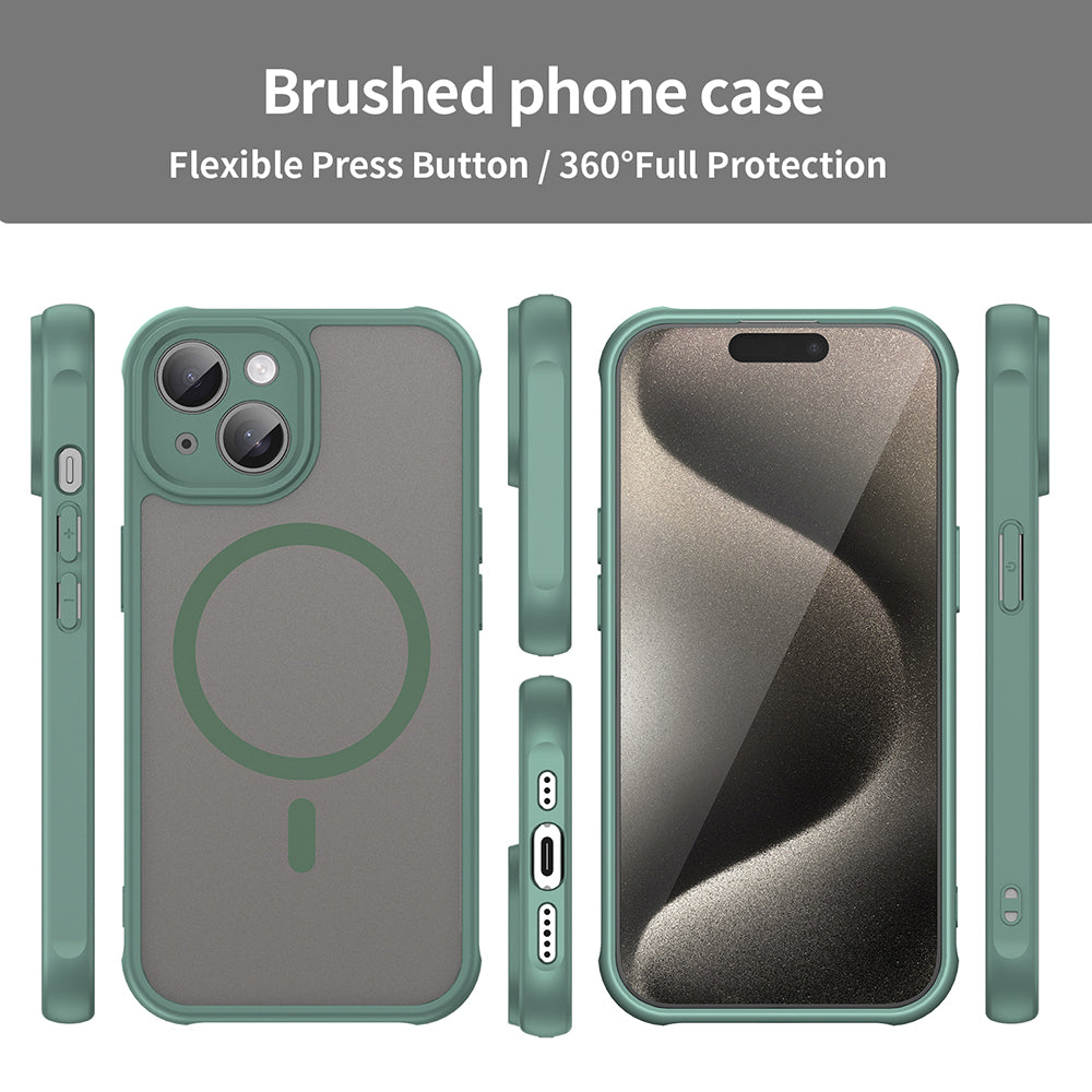Techsuit - HaloFrost II MagSafe - iPhone 15 Plus - Green