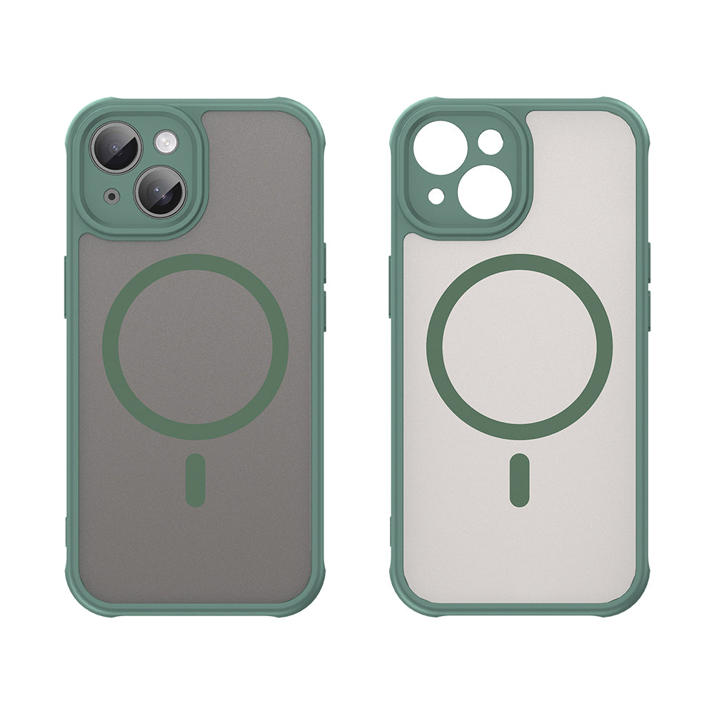 Techsuit - HaloFrost II MagSafe - iPhone 15 Plus - Green