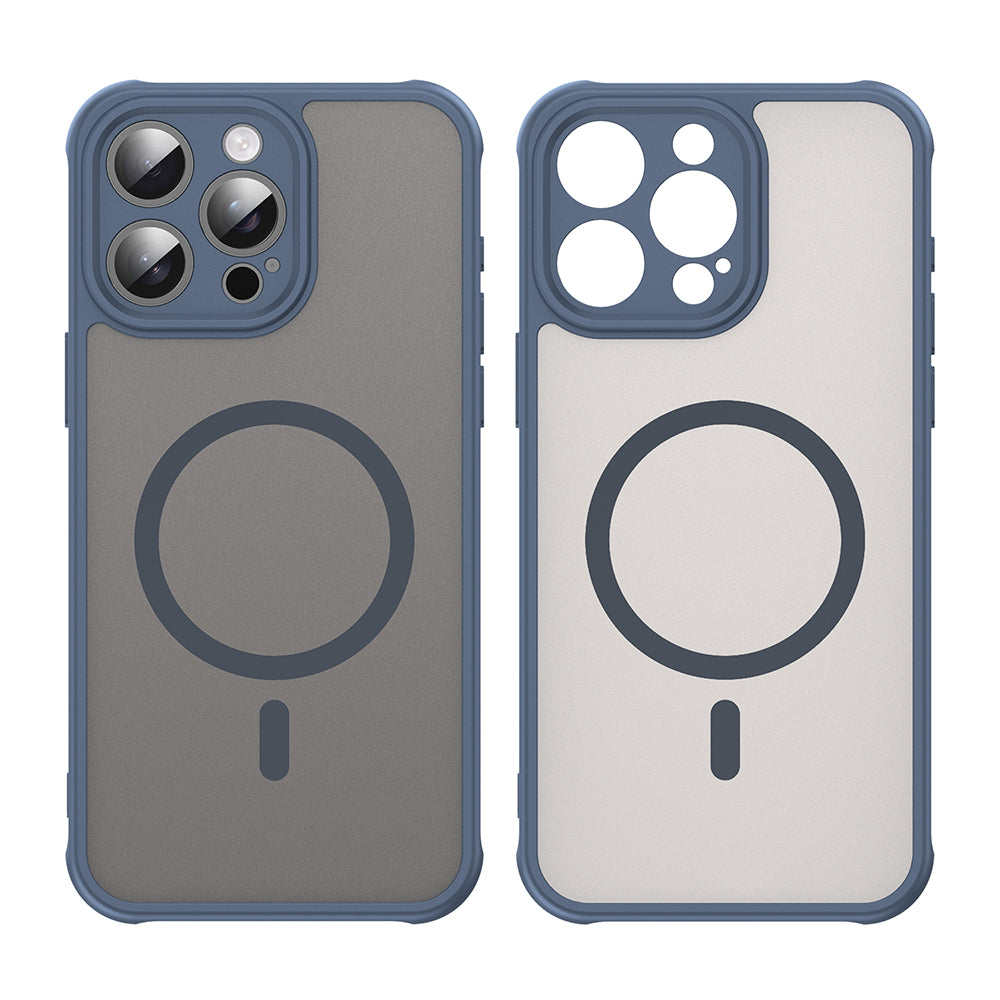 Techsuit - HaloFrost II MagSafe - iPhone 15 Pro - Navy Blue