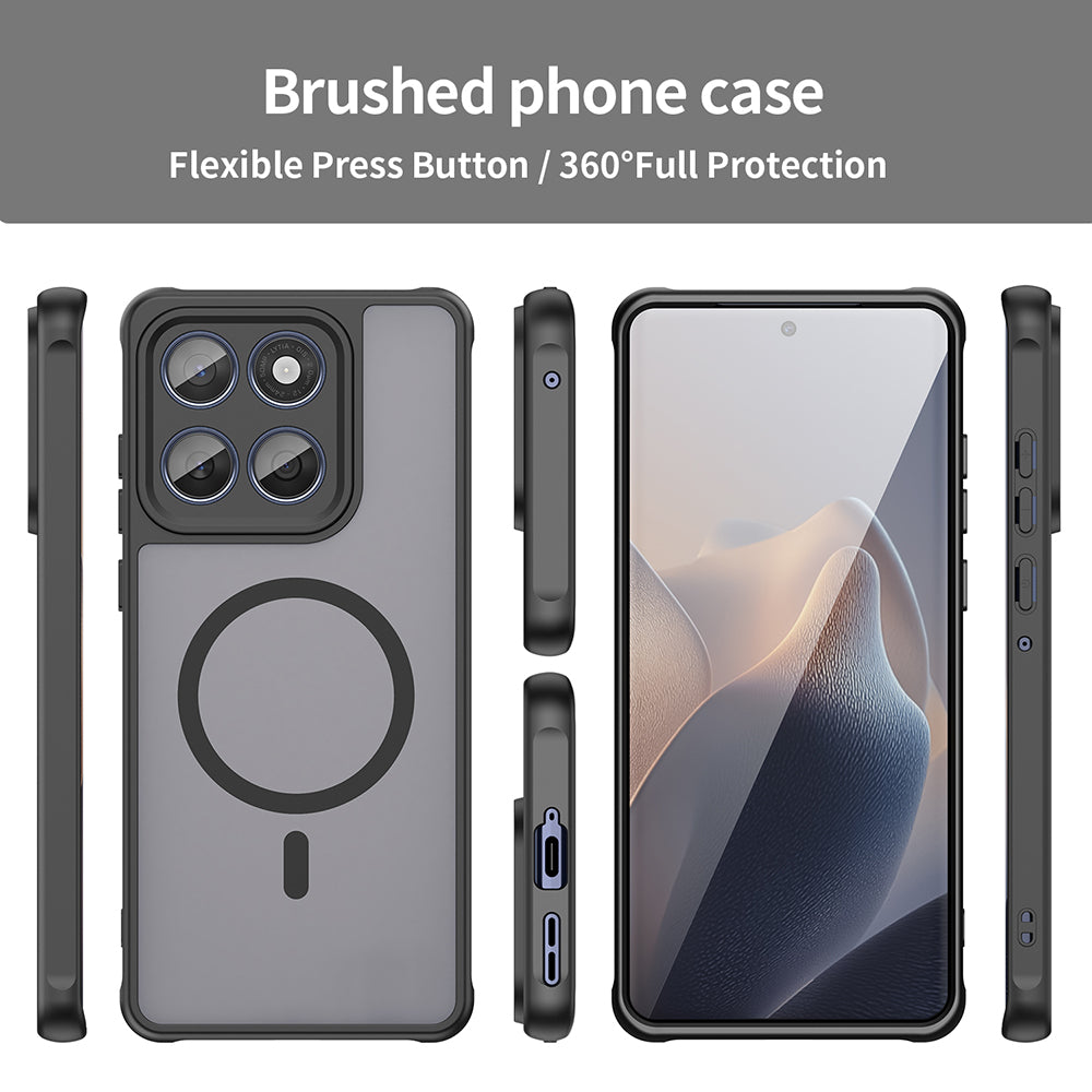 Techsuit - HaloFrost II MagSafe - Motorola Edge 60 / 60 Fusion - Black