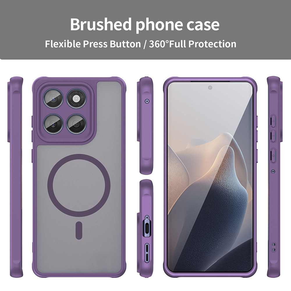 Techsuit - HaloFrost II MagSafe - Motorola Edge 60 / 60 Fusion - Purple