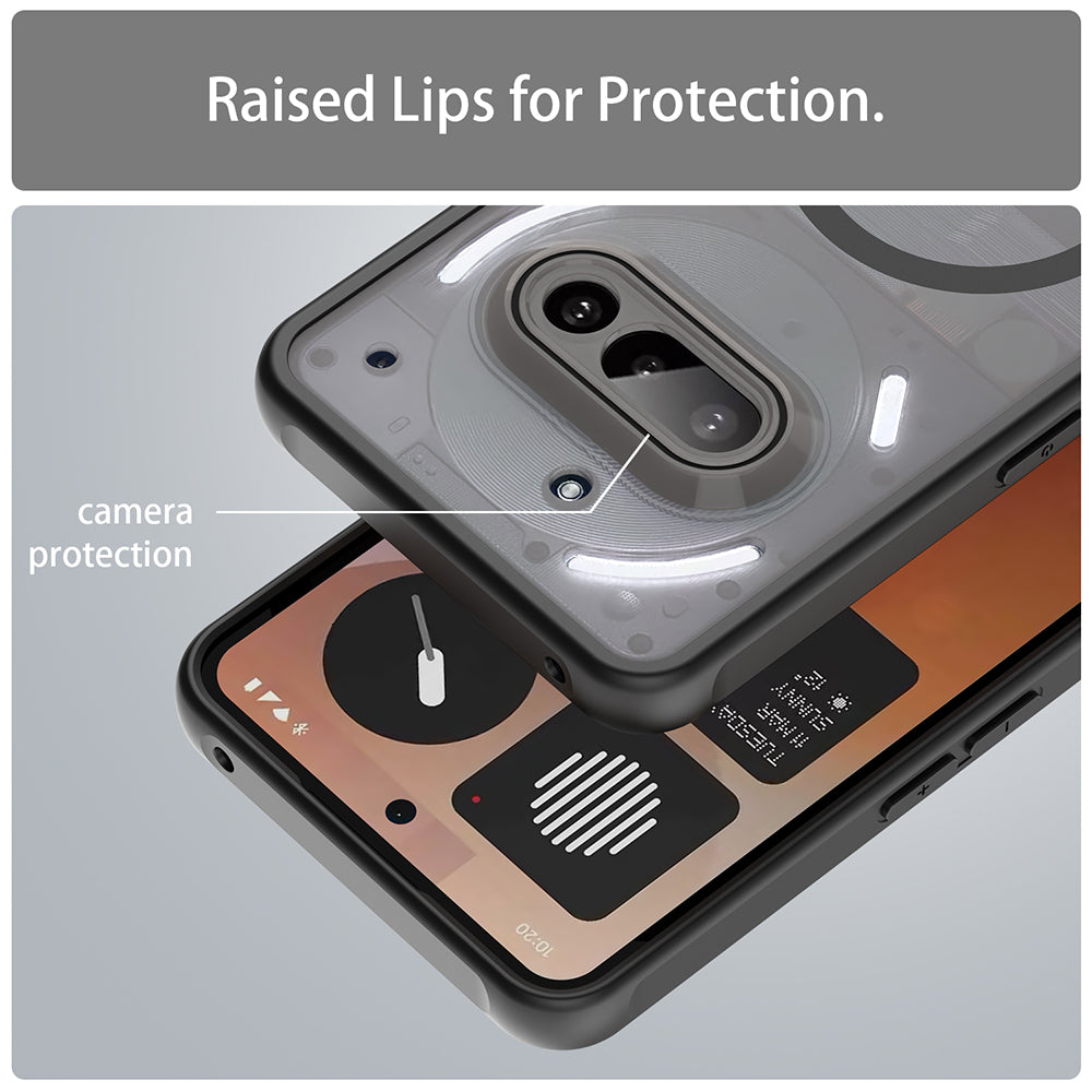 Techsuit - HaloFrost II MagSafe - Nothing Phone (3a) - Black