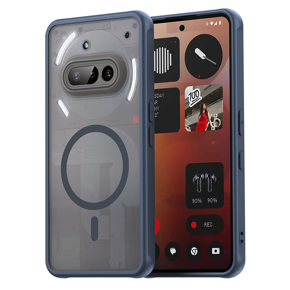 Techsuit - HaloFrost II MagSafe - Nothing Phone (3a) - Navy Blue