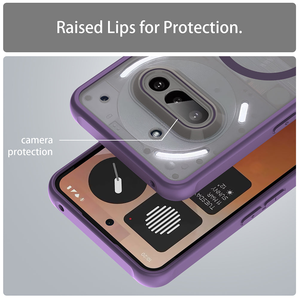 Techsuit - HaloFrost II MagSafe - Nothing Phone (3a) - Purple