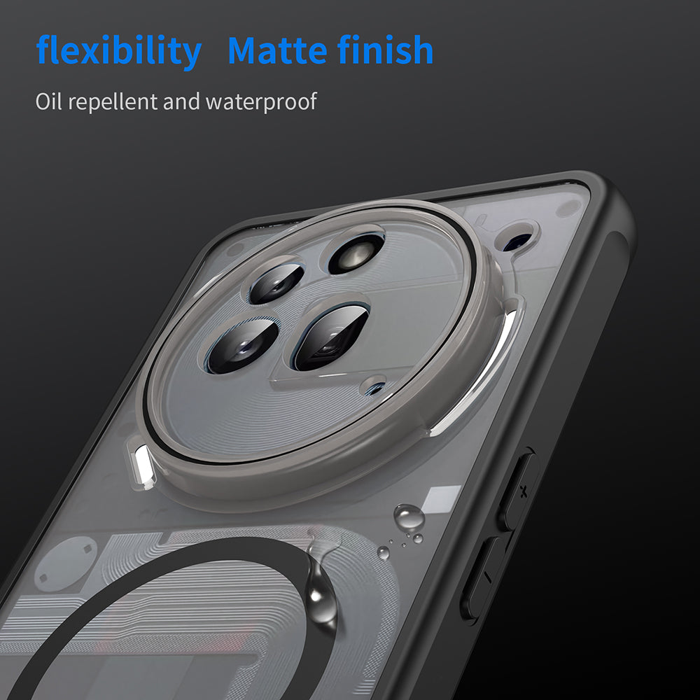 Techsuit - HaloFrost II MagSafe - Nothing Phone (3a) Pro - Black