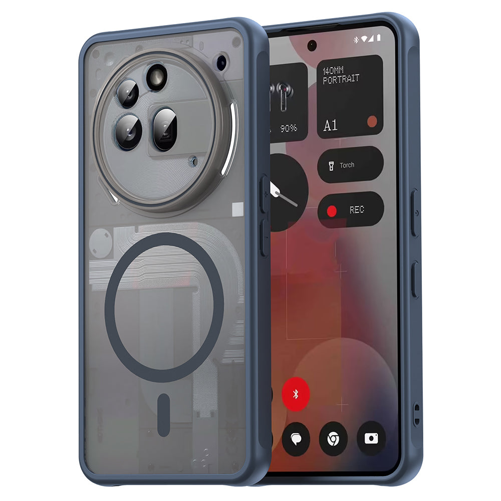 Techsuit - HaloFrost II MagSafe - Nothing Phone (3a) Pro - Navy Blue