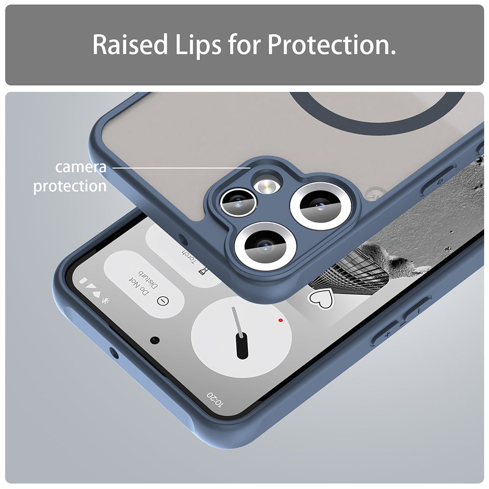 Techsuit - HaloFrost II MagSafe - Nothing CMF Phone 2 Pro - Navy Blue