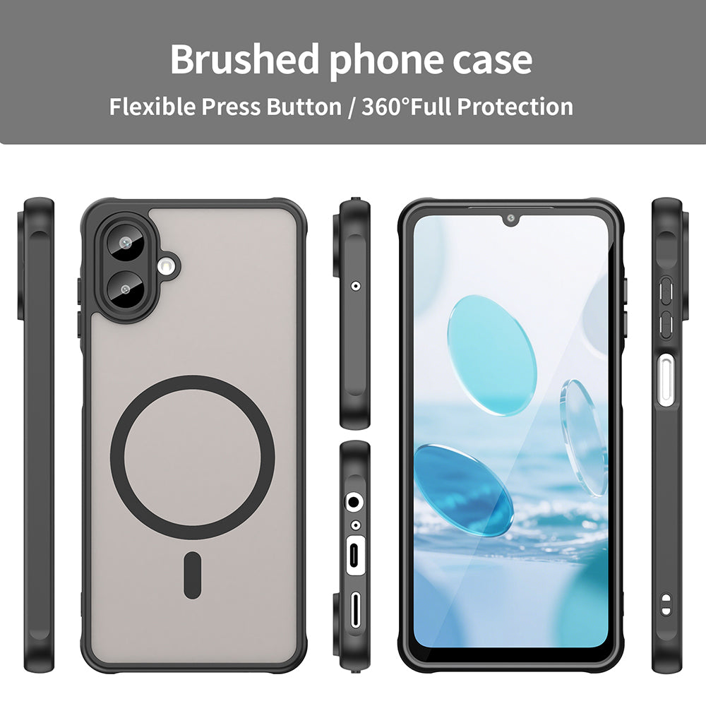 Techsuit - HaloFrost II MagSafe - Galaxy A07 4G - Black