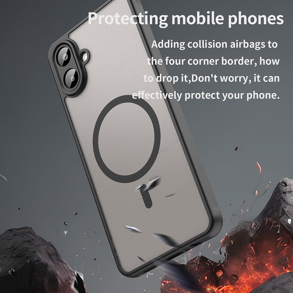 Techsuit - HaloFrost II MagSafe - Galaxy A07 4G - Black