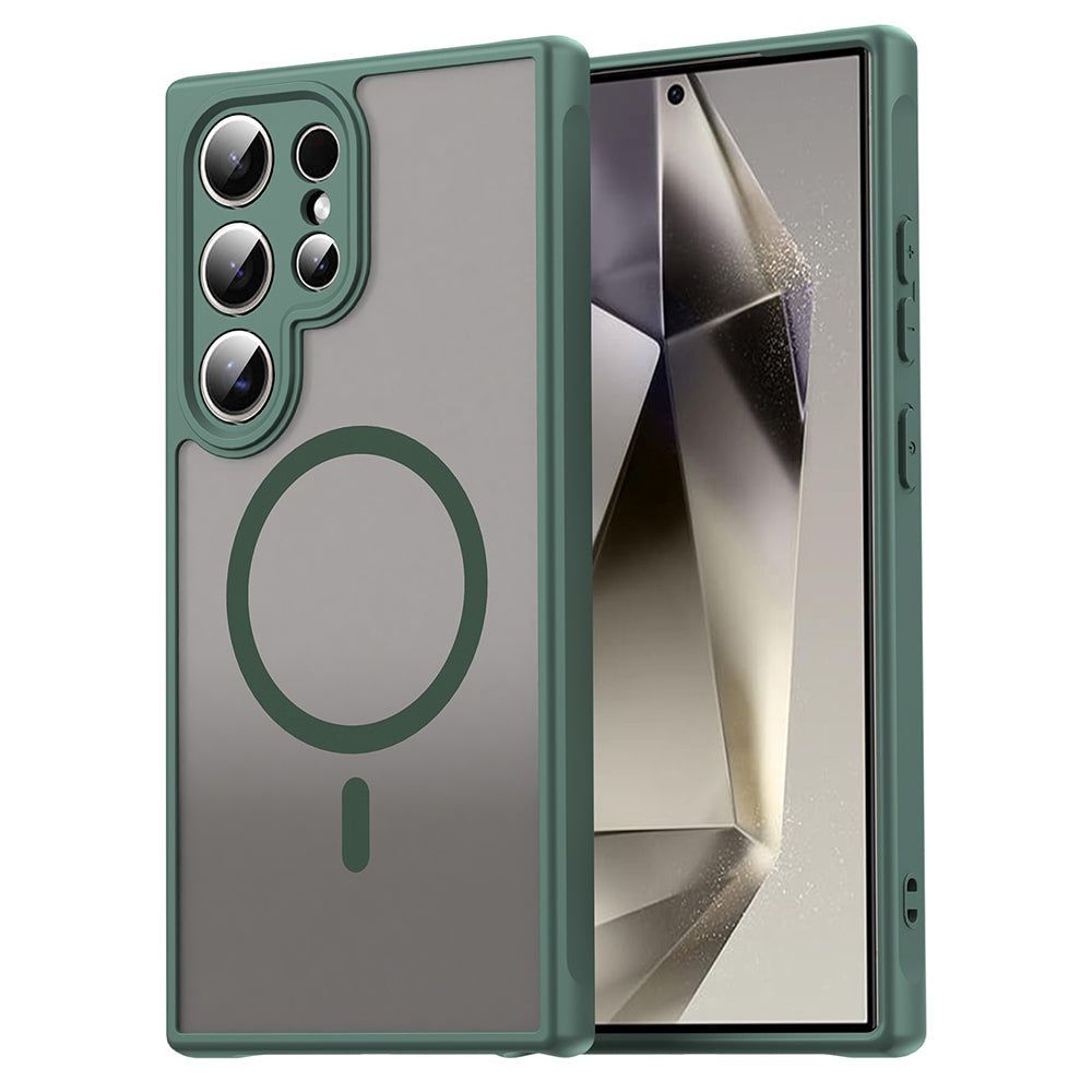 Techsuit - HaloFrost II MagSafe - Samsung Galaxy S24 Ultra - Green