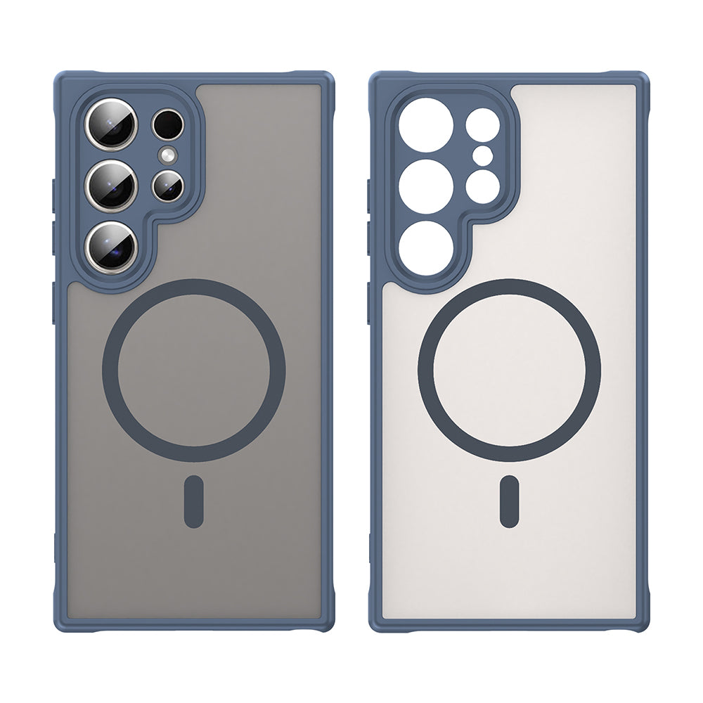 Techsuit - HaloFrost II MagSafe - Galaxy S24 Ultra - Navy Blue