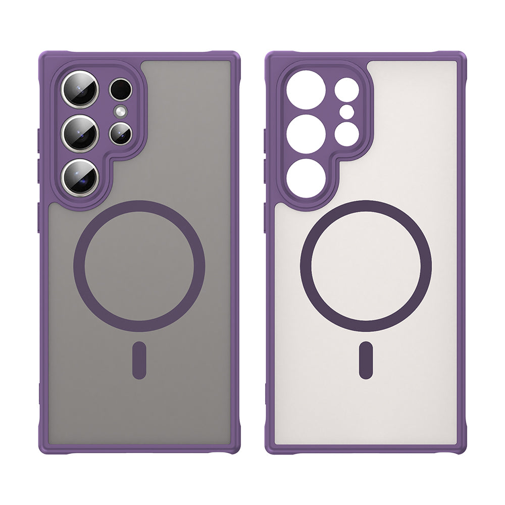 Techsuit - HaloFrost II MagSafe - Galaxy S24 Ultra - Purple