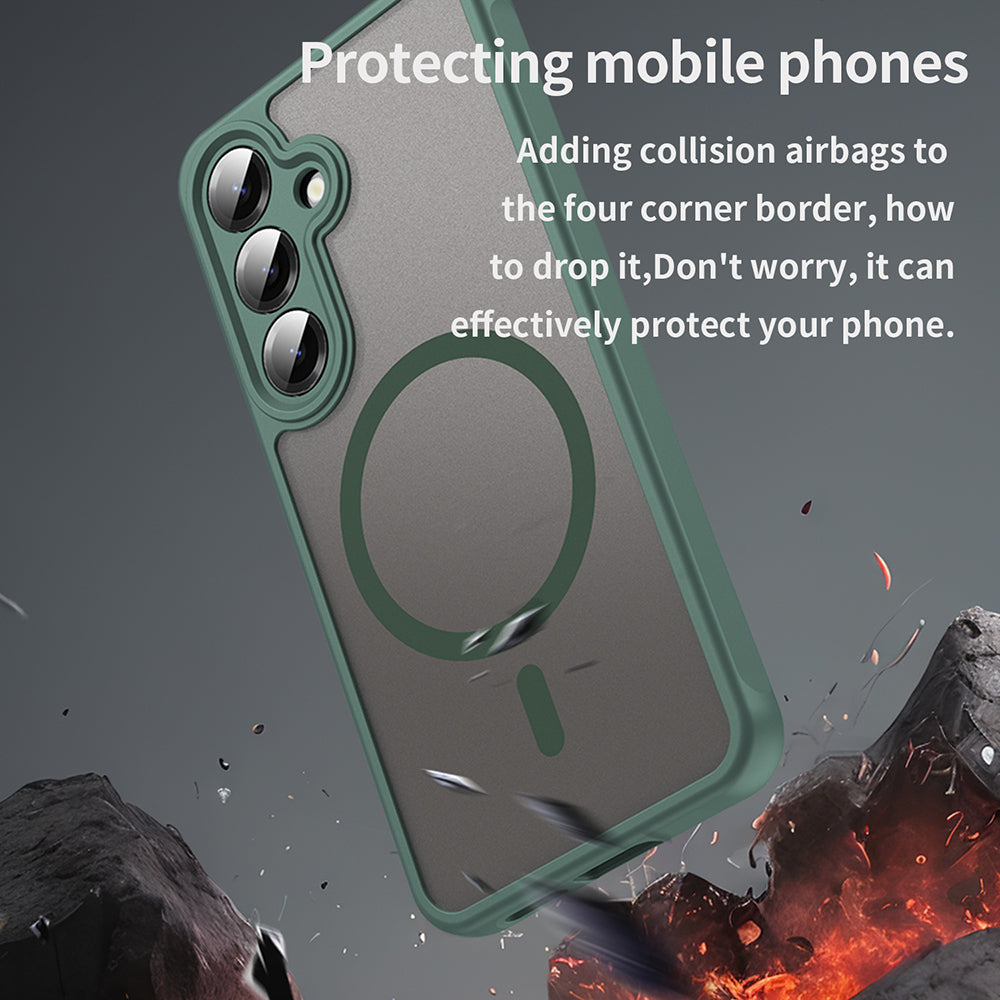 Techsuit - HaloFrost II MagSafe - Galaxy S24 Plus / S25 Plus- Green