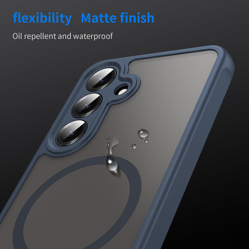 Techsuit - HaloFrost II MagSafe - Galaxy S24 Plus / S25 Plus - Navy Blue