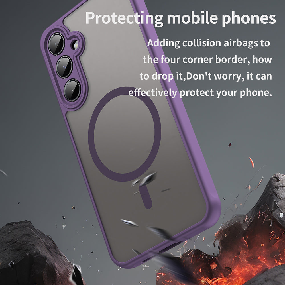 Techsuit - HaloFrost II MagSafe - Galaxy A35 5G - Purple