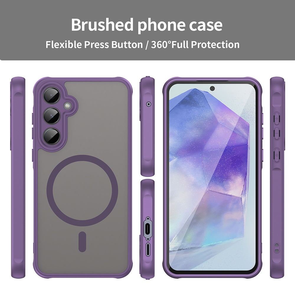 Techsuit - HaloFrost II MagSafe - Galaxy A35 5G - Purple