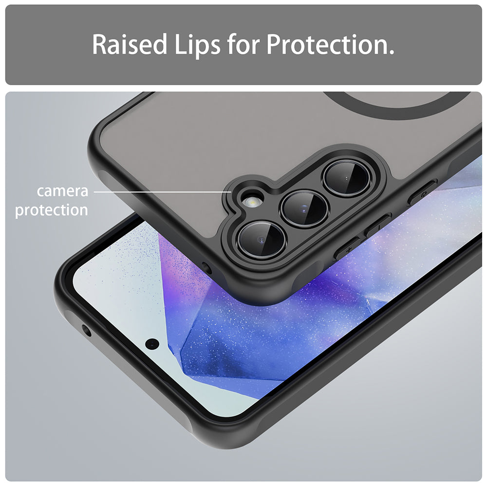 Techsuit - HaloFrost II MagSafe - Galaxy A55 5G - Black