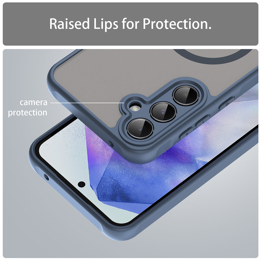 Techsuit - HaloFrost II MagSafe - Galaxy A55 5G - Navy Blue