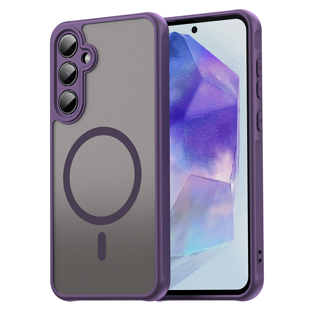 Techsuit - HaloFrost II MagSafe - Samsung Galaxy A55 5G - Purple