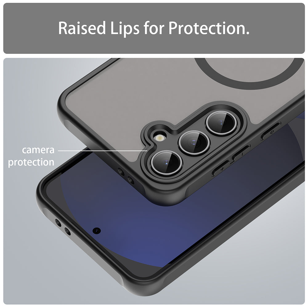 Techsuit - HaloFrost II MagSafe - Galaxy S24 FE - Black