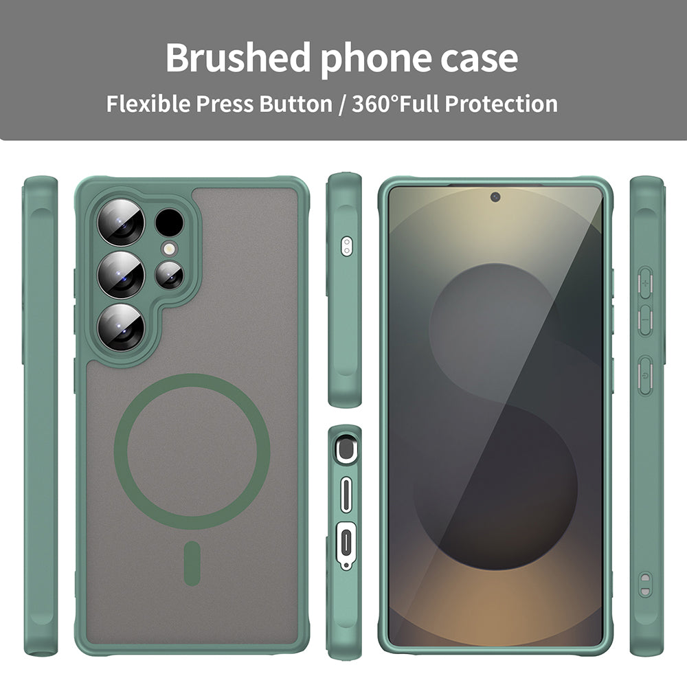 Techsuit - HaloFrost II MagSafe - Galaxy S25 Ultra - Green