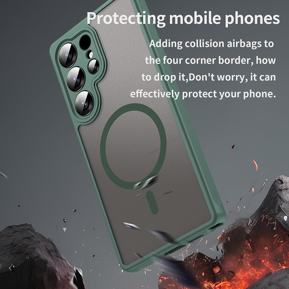 Techsuit - HaloFrost II MagSafe - Galaxy S25 Ultra - Green