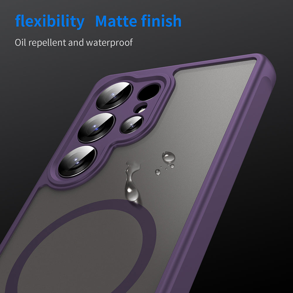 Techsuit - HaloFrost II MagSafe - Galaxy S25 Ultra - Purple