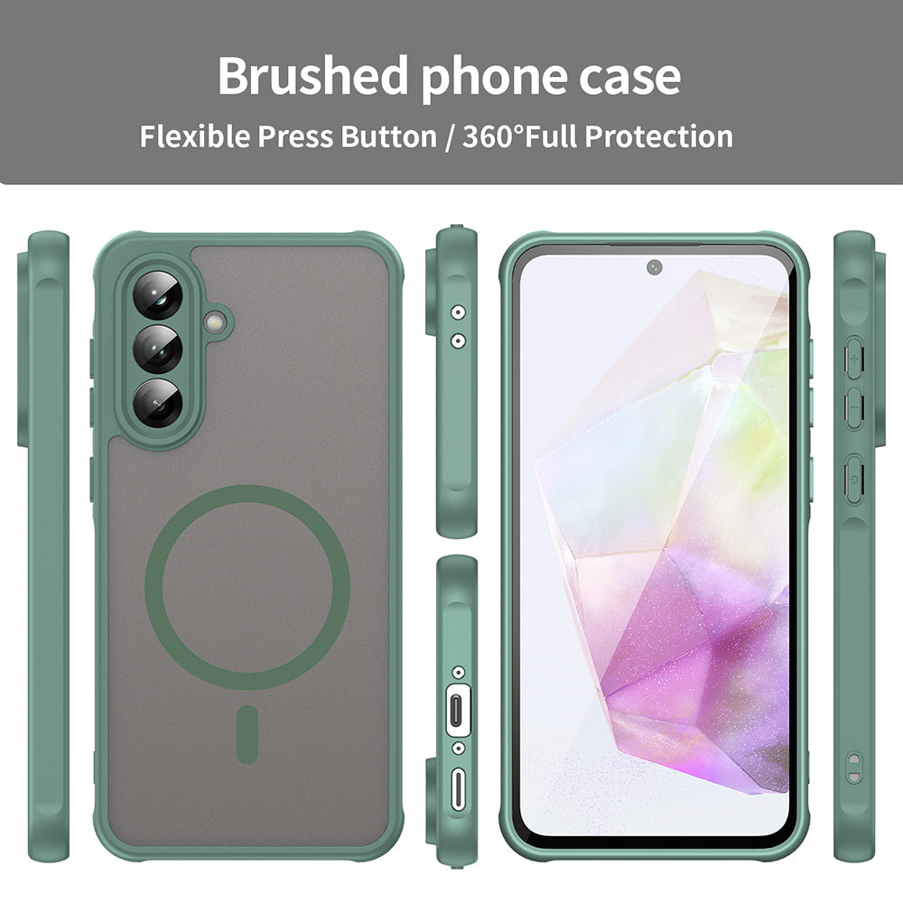 Techsuit - HaloFrost II MagSafe - Galaxy A56 5G - Green