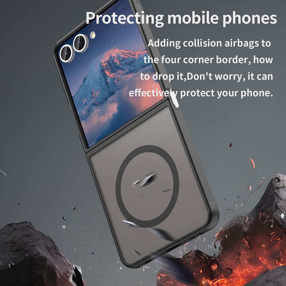 Techsuit - HaloFrost II MagSafe - Galaxy Z Flip7 - Black