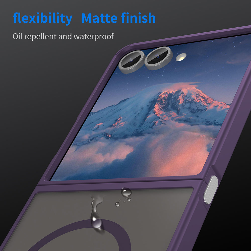 Techsuit - HaloFrost II MagSafe - Galaxy Z Flip7 - Purple