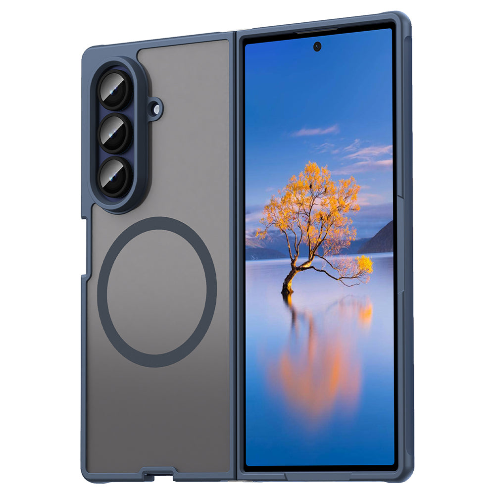 Techsuit - HaloFrost II MagSafe - Samsung Galaxy Z Fold7 - Navy Blue