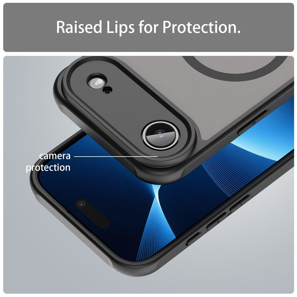 Techsuit - HaloFrost II MagSafe - iPhone 17 Air - Black